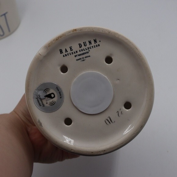 Rae Dunn Bird House “Chirp” Ceramic Round Wall Decor Rustic Farmhouse - Picture 7 of 7